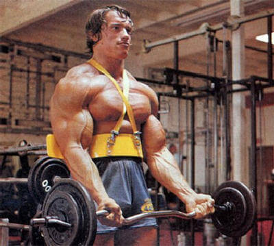 Arnie macht "saubere" SZ-Curls